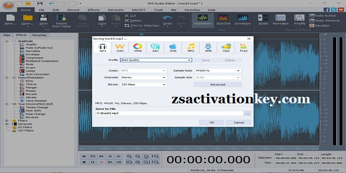 AVS Audio Editor Crack