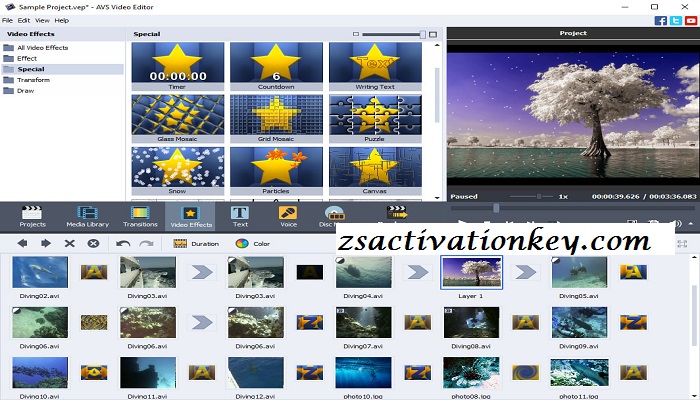 AVS Video Editor Activation Key
