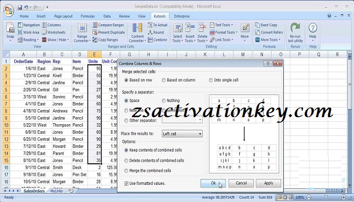 KuTools for Excel License Key