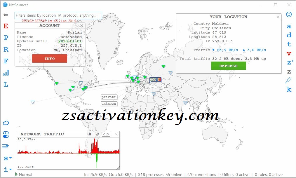 NetBalancer activation code