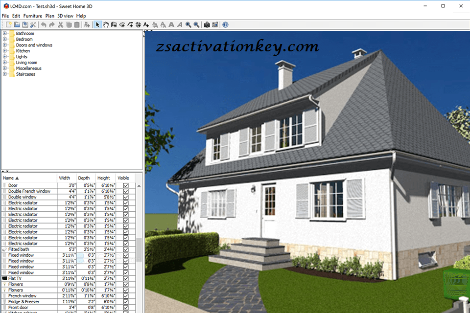 Sweet Home 3D Serial Key