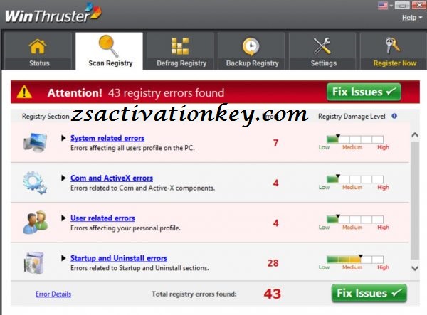 winthruster free activation key